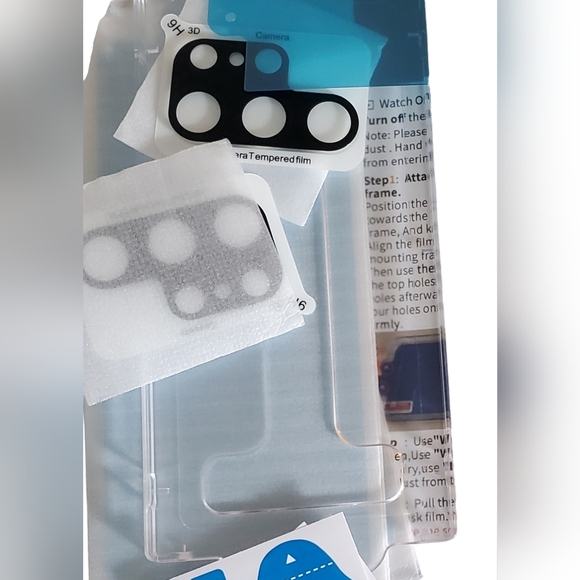 SAMSUNG GALAXY S24 Ultra TEMPERED GLASS Screen Protectors/Camera Lens Protectors - Picture 5 of 6